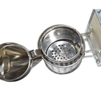 Economy stainless steel smoker